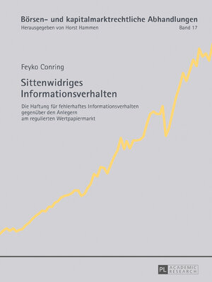 cover image of Sittenwidriges Informationsverhalten